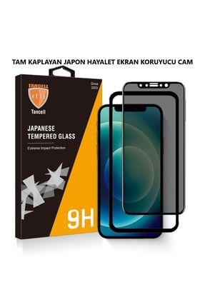Tam Kapsama Ekran Koruyucu iPhone 12/12 Pro Uyumlu 6,1 Inç Japon Hayalet Ekran Koruyucu Cam 3D