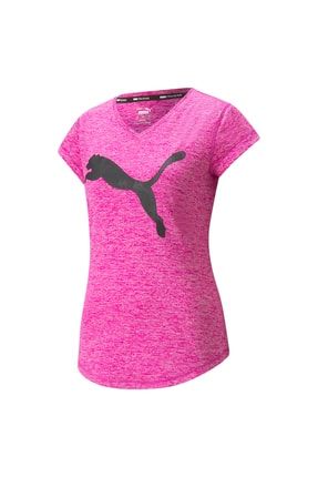 Puma Train Favorite Heather Cat Tee Deep Orch Fiyat Yorumlar