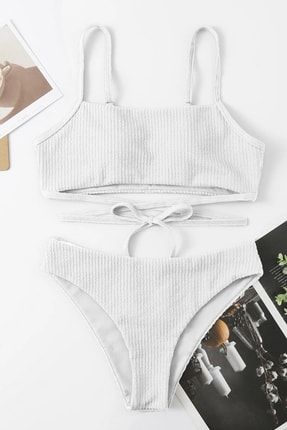 Hollister smocked bikini on sale