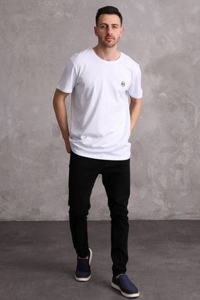Lunaberry Marque 64 Bask l Erkek Tshirt 100 Penye Pamuk Bisiklet Yaka K sa Kollu T shirt Fiyat Yorumlar Trendyol
