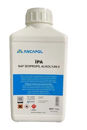 1 Litre Saf %99.9 Izopropil Alkol (ipa) AAİPA1