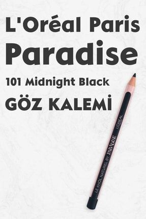 Paradise Göz Kalemi 101 Midnight Black