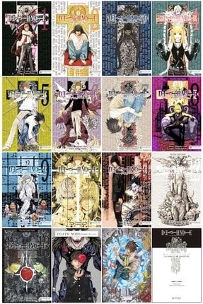 Death Note 16 Kitap Full Manga Seti Türkçe