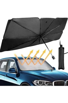 Araba Ön Cam Güneşliği Araba Güneş Gölge Koruyucu Şemsiye Otomatik Katlanabilir Güneşlik Gölgelik