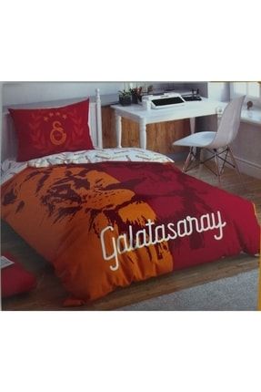 Taç Lisanslı Nevresim Takımı Gs Galatasaray Aslan Logo