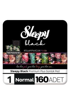 Black Premium Plus Günlük Ped Normal 160 Adet