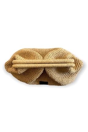 Kadın Handmade Burslu Hasır Çanta