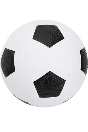 Kauçuk Futbol Topu Siyah Beyaz