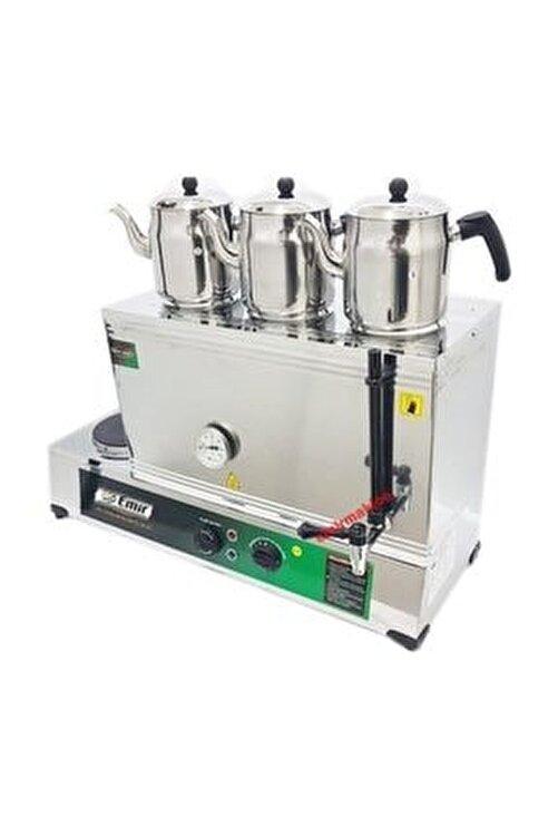 emir endustriyel mutfak emir cay ocagi kazani 40 l uc demlikli elektrikli cay fiyati yorumlari trendyol