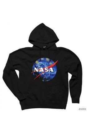 Z zepplin Nasa Paint Siyah Kap onlu Sweatshirt Hoodie Fiyat Yorumlar Trendyol
