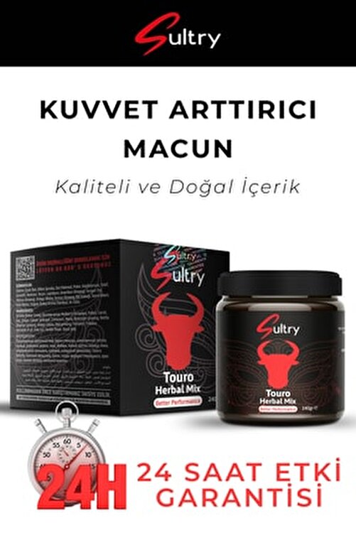 Touro Ginsengli Atom Macun Kuvvet Macunu 240Gr Özel İçerik Kadın Erkek Kullanım ST20 HERBAL MIX ST20