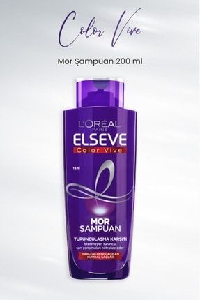 Color Vive Mor Şampuan Turunculaşma Karşıtı 200 ml