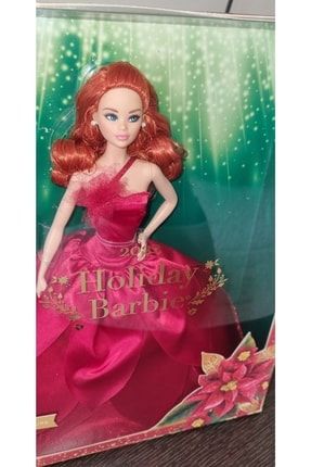 Holiday barbie 2025 red dress