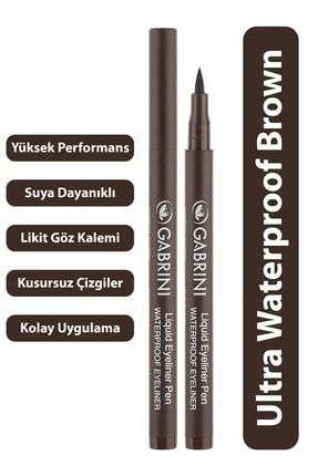 Likit Kahverengi Eyeliner Liquid Eyeliner Pen