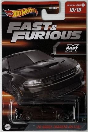 HOT WHEELS Fast Furious Tekli Arabalar Black Edition 20 Dodge