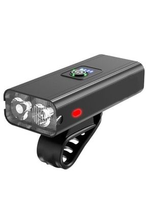 2xXML-T6 LED Su Geçirmez Bisiklet Farı PowerBank 4800Mah Pil