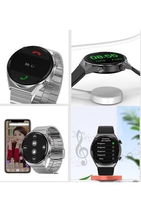 RABB T STORE Samsung Galaxy M12 Uyumlu Smart Watch Ak ll Saat Konu ma Ozellikli Metal Fiyat Yorumlar Trendyol