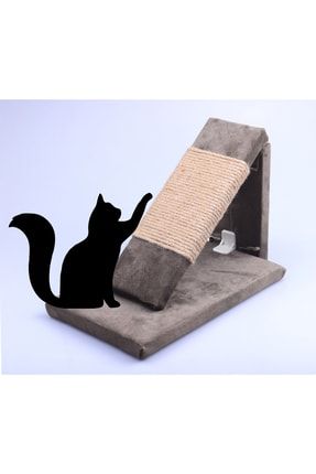 Kedi Tırmalama Rampası, Rampa Şeklinde Kedi Tırmalama Tahtası (6MM Jut Halat)