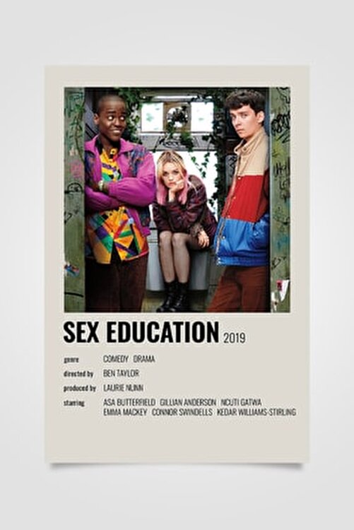 Vinca Prints Sex Education Dizi Posteri Polaroid Dizi Posteri  