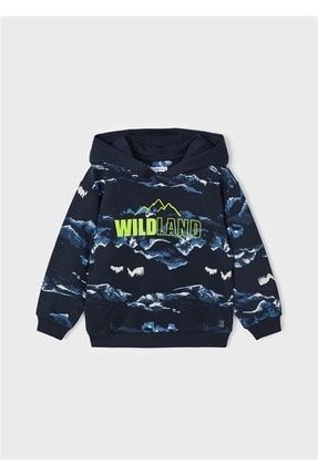 Neon discount kapşonlu sweatshirt
