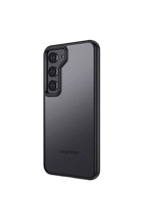 Samsung Galaxy S23 Kılıf Frosted Frame Siyah