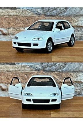 TOYFEST Honda Civic EG6 ek B rak Die Cast Metal Model Araba
