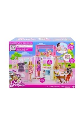 House with Doll Barbie'nin Taşınabilir Ev Oyun Seti