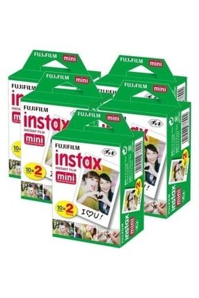 Instax Mini Film 20'li 5 Paket 100 Poz