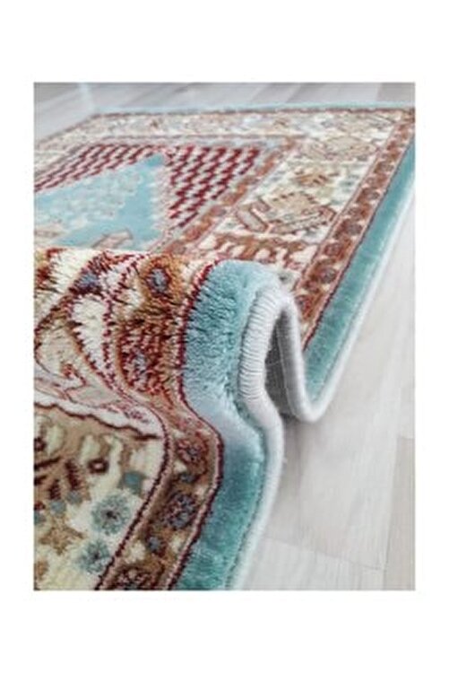 esmahome seccade mavi renk hali namazlik kalin yumusak yuzey 80x125 cm fiyati yorumlari trendyol