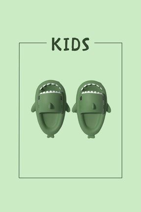 Hipnotico Çocuk Köpekbalığı Terlik Shark Slides