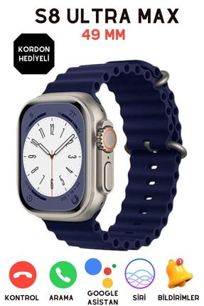 NS Store Smart Watch Ultra Plus S8 Ultra Max 49Mm 2.08 Inc 2023 Akıllı Saat  Fiyatı, Yorumları - Trendyol