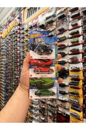 HOT WHEELS 3 l lot dodge ve porsche