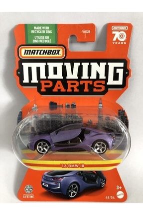 Matchbox 16 Bmw i8 Lila Moving Parts 70 Years 1 64 l ek A l r
