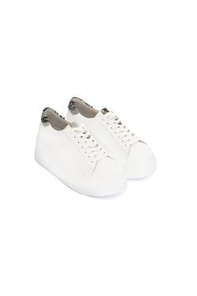 9 for us shoes Beyaz Kad n Sneaker