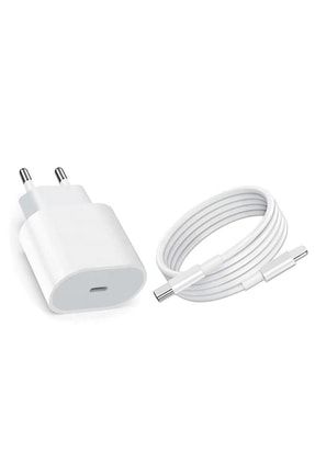 Apple iPhone 20W Hızlı Şarj Özellikli Usb-C Power Güç Adaptör ve Kablo (iPhone 14 - 13 - 12 - 11)
