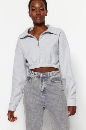 Supreme hoodie crop top store