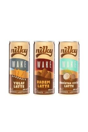 Nilky Wake 3'lü Latte ( Almond & Coconut & Yulaf ) baco4