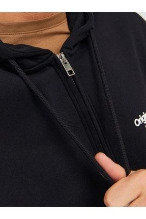 Jack Jones Jack Jones Vesterbro Sweat Z p Hood Erkek Beyaz Sweatshirt 12241691 01
