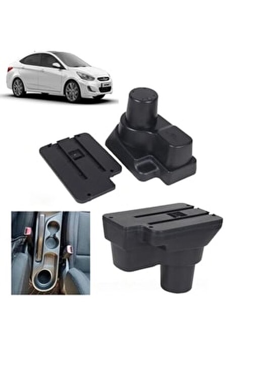Hyundai Accent Era 2017-2020 Uyumlu Delmesiz Vidasız Kol Dayama Kolçak PRA-9326715-3585