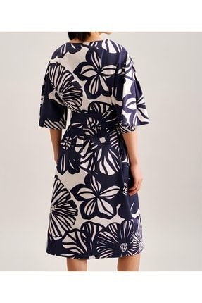 Phase eight april top floral twist front dress