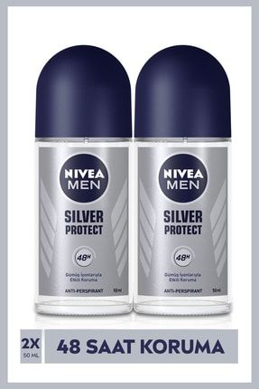 Nivea Men Silver Protect Erkek Deodorant Roll-on 50 ml 2'li Fiyatı