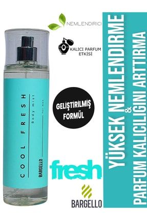 Yüksek Nemlendirici & Parfüm Kalıcılığı Arttırıcı Erkek Vücut Spreyi Fresh 200 ml ST00019