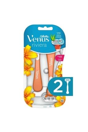 Venus Riviera Kullan At Kadın Tıraş Bıçağı 2'li
