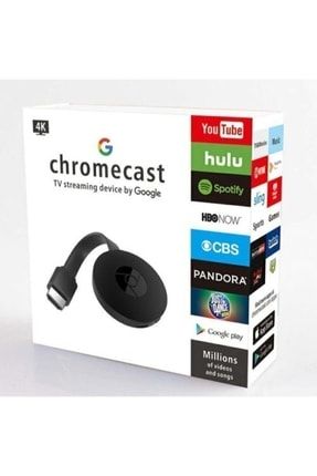 Chromecast Kablosuz Ekran Yansıtma 4k