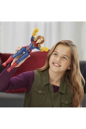 Captain Marvel Movie Cosmic Captain Super Hero Doll E4565 - No.1