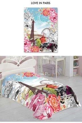 merinos 3d tek kisilik vizon battaniye yatak ortusu love in paris fiyati yorumlari trendyol