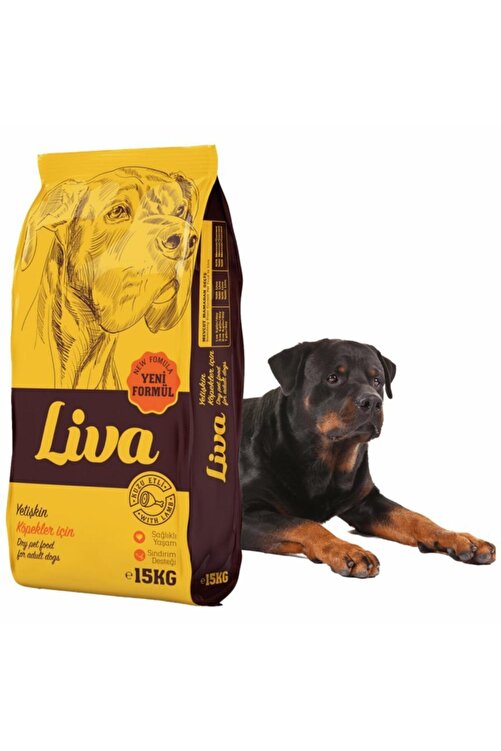 Liva 15kg Kuzu Etli Yetiskin Kopek Mamasi Fiyati Yorumlari Trendyol
