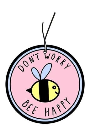 Don't Worry Bee Happy Tasarımlı Dekoratif Oto Araç Kokusu Ve Aksesuarı