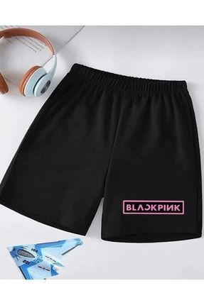 Blacpink Baskılı Kız/Erkek Çocuk Şort