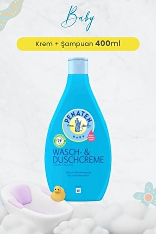 Trendyol Duşta Şampuanı Krem + Bebek Şampuanı 400 ml dvc-5015116